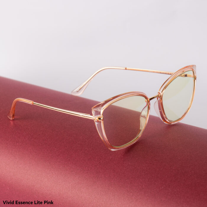 Quantech VividEssence Anti Blue Glasses - Lite pink